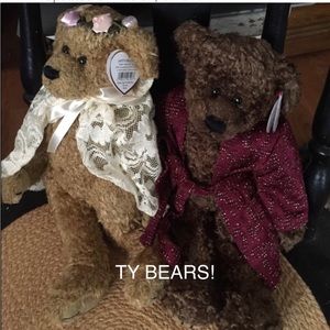 TY Teddy Bear Couple